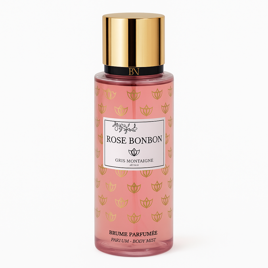 Rose bonbon - Gris Montaigne