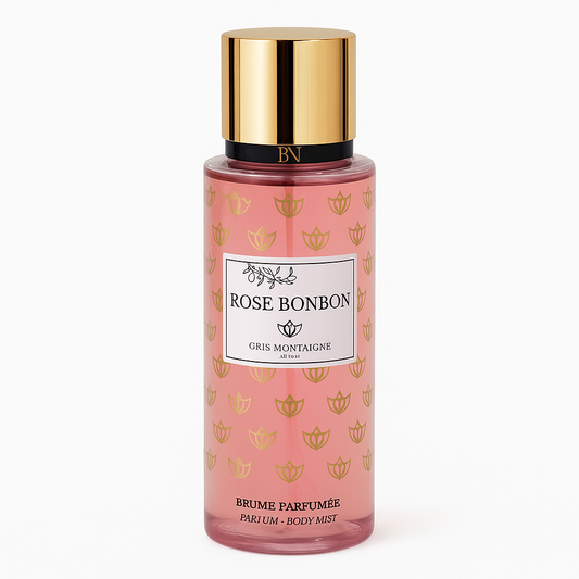 Rose bonbon - Gris Montaigne