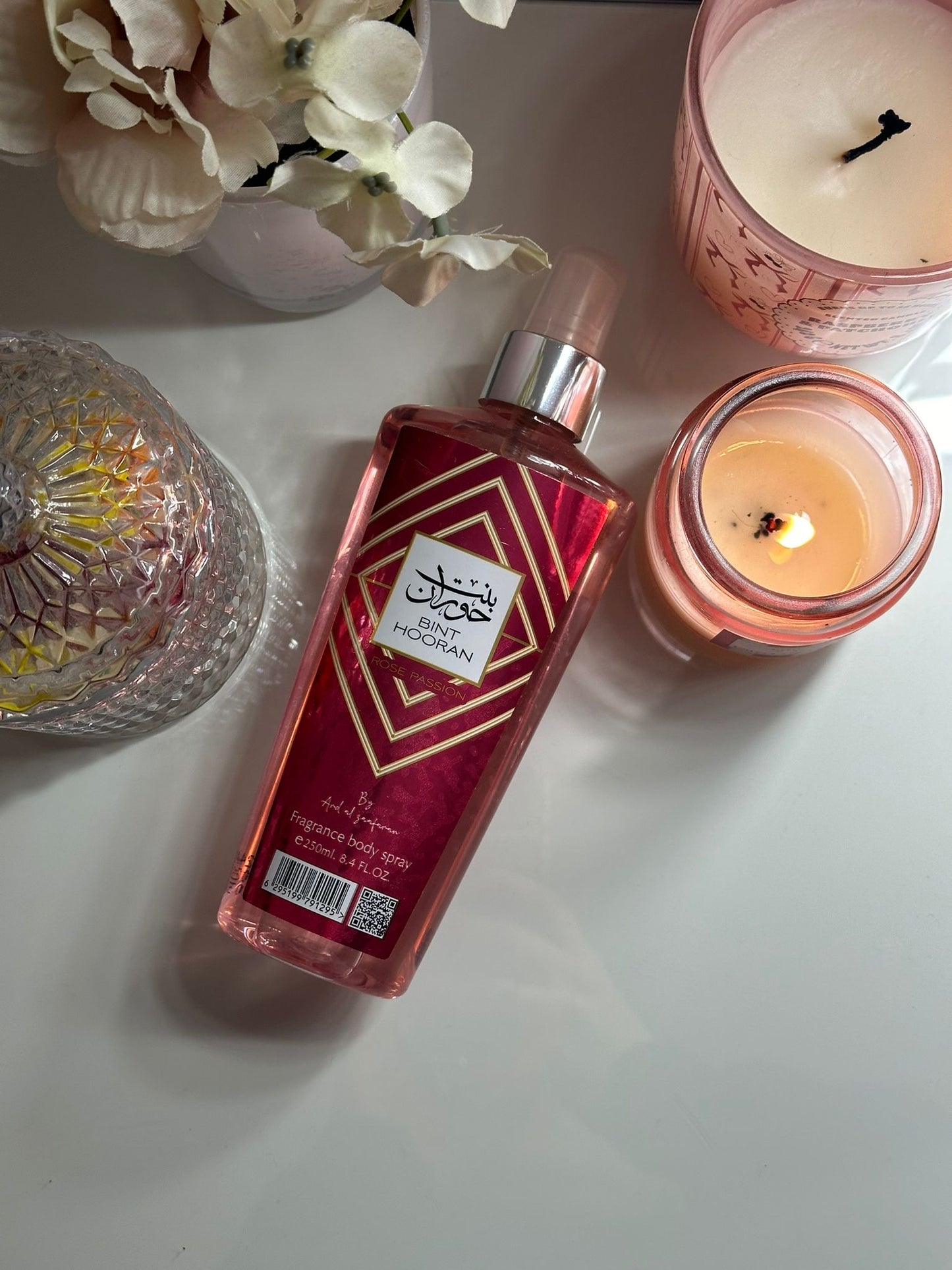 Brume Corporelle Bint Hooran – Rose Passion (250 ml)